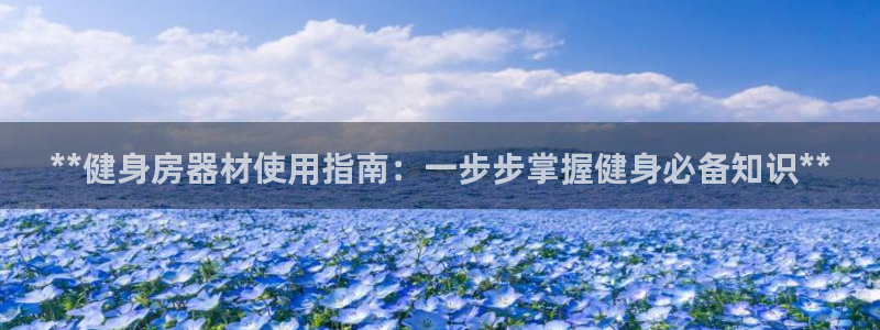 意昂3代理：**健身房器材使用指南：一步步掌握健身必