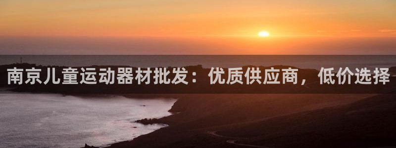 意昂体育3招商：南京儿童运动器材批发：优质供应商，低