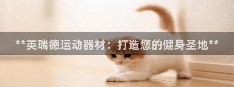 意昂体育3开户：**英瑞德运动器材：打造您的健身圣地
