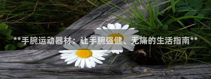 意昂体育3平台APP：**手腕运动器材：让手腕强健、