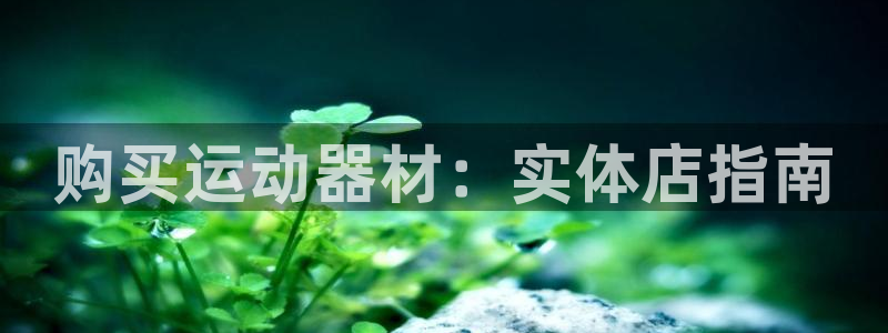 意昂体育3平台假的吗是真的吗：购买运动器材：实体店指