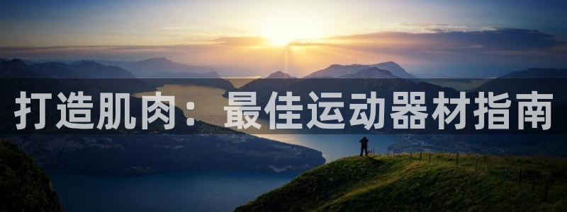 德国意昂3集团：打造肌肉：最佳运动器材指南
